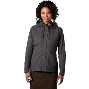 Toad & Co Swingout Long Sleeve Plaid Lined Zip Front Jacket Size Small Women